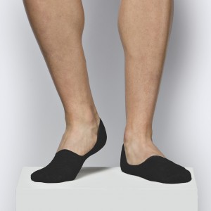 Носок-след унисекс MSC-173 Черный Atlantic