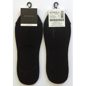 Носок-след унисекс MSC-173 Черный Atlantic