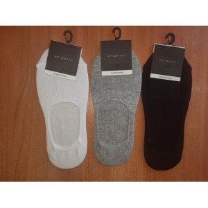 Носок-след унисекс MSC-173 Серый Atlantic