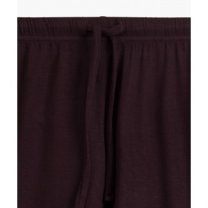 Женская пижама рубашка /шорты NLP-496 Винный Atlantic