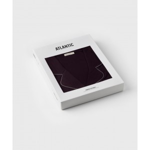 Женская пижама рубашка /шорты NLP-496 Винный Atlantic