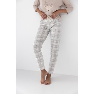 Пижама женская кофта рукав 3/4/ штаны NLP-GAIA Бежевый Atlantic