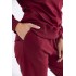 Пижама женская кофта длинный рукав/штаны NLP-MERCY Бордовый Sensis