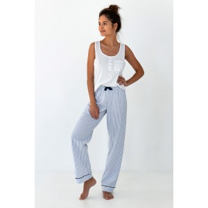 Пижама женская майка/ штаны NLP-WILLOW Белый Sensis