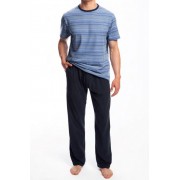 Пижама мужская футболка/штаны NMP-336 Голубой Atlantic