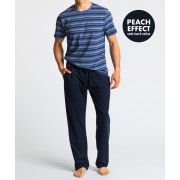 Пижама мужская футболка/штаны NMP-345 Голубой Atlantic