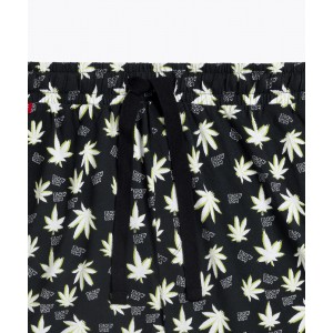 Пижама мужская футболка/шорты NMP-368 Хаки/черный Atlantic