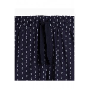 Пижама мужская длинный рукав/брюки NMP-373 Серый/темно-синий Atlantic