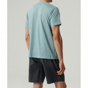 Пижама мужская футболка / шорты NMP-386 Различные цвета Atlantic