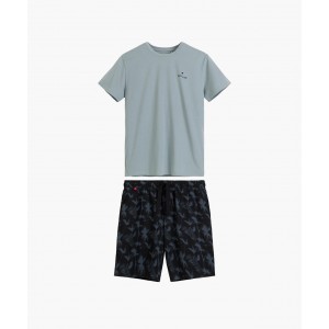 Пижама мужская футболка/шорты NMP-399 Разные цвета Atlantic