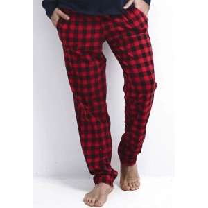 Пижама мужская длинный рукав/брюки NMP-LOUIE Темно-синий Sensis