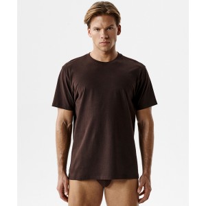 Футболка мужская короткий рукав NMT-033 Коричневый Atlantic