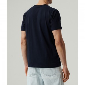 Футболка мужская короткий рукав NMT-033 Темно-синий Atlantic