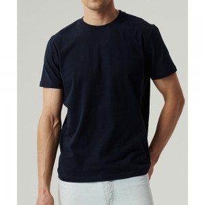 Футболка мужская короткий рукав NMT-033 Темно-синий Atlantic