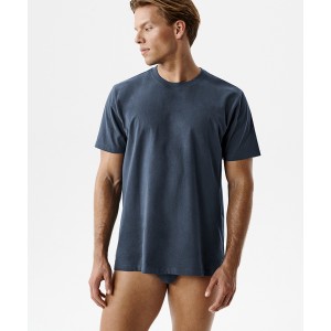 Футболка мужская короткий рукав NMT-033 Синий Atlantic