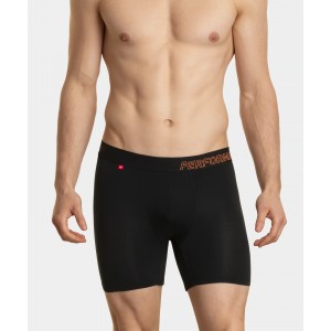 Шорты мужские удлиненные бамбук MH-1181 Чёрный1 Atlantic