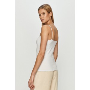 Майка женская тонкая бретель BLV-197 Белый  Atlantic