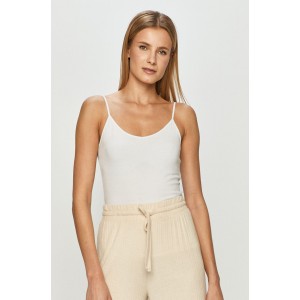 Майка женская тонкая бретель BLV-197 Белый  Atlantic