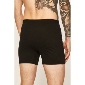 Боксеры мужские cotton BMB-003 Чёрный Atlantic