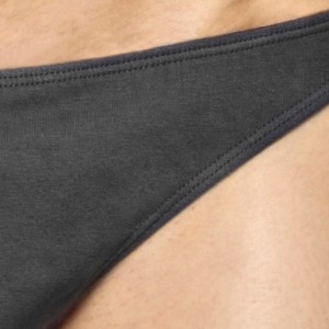 Трусы мужские string cotton BMP-253 Графитовый Atlantic