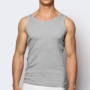 Майка мужская BMV-046 Серый меланж  Atlantic