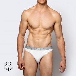 Трусы мужские sport pima-cotton BMP-013 Белый Atlantic