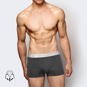 Шорты мужские pima-cotton BMH-012 / 047 Графитовый Atlantic