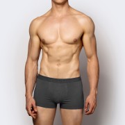 Шорты мужские cotton BMH-018 Графитовый Atlantic