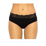 Трусы женские classic cotton EBLP-031 Чёрный Rossli 
