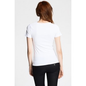Футболка женская короткий рукав BLV-199 Белый Atlantic