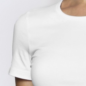 Футболка женская короткий рукав BLV-199 Белый Atlantic