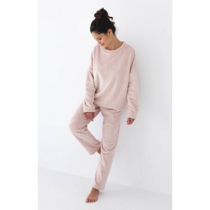 Женская пижама кофта / брюки NLP-RUTH Светло-розовый Sensis