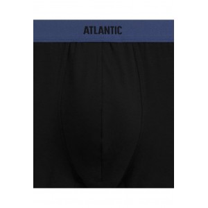 Боксеры мужские удлиненные SMH6-005 Черный Atlantic