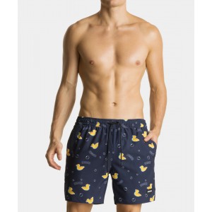 Шорты пляжные мужские KMB-220 Темно-синий Atlantic